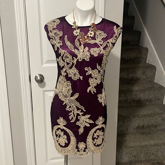 Anthropologie JOANA BARASCHI  MINI DRESS Size 6 - Picture 1 of 10